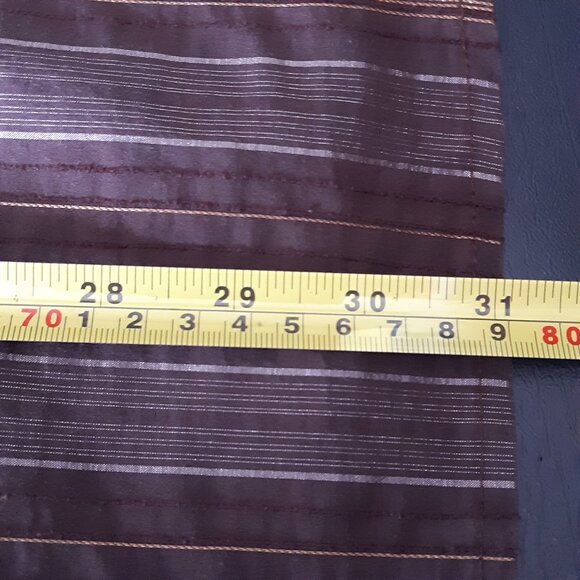 Le Chateau SZ Large Men's Brown Striped Button Up Shirt ⚡️ 3 for $55⚡️ - Picture 11 of 13